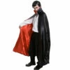 Cape Deluxe Black With Red Lining
