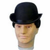 Hat- Bowler Hat Satin -Smiffys Shop Bowler Hat Satin