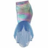 Rainbow Fish/Mermaid Tail Skirt -Smiffys Shop CO93376 rainbow fish mermaid tail skirt cr
