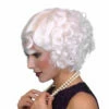 Cabaret White Wig 1 Cabaret White Wig -Smiffys Shop Cabaret White Wig CROPPED