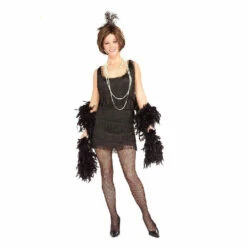 Chicago Flapper Costume In Black