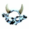 Cow Mask And Headband Set In Black And White 1 Cow Mask And Headband Set In Black And White -Smiffys Shop Cow Headband and Mask