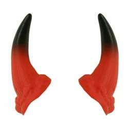 Devil Horns On Elastic 6cm - Dr Toms