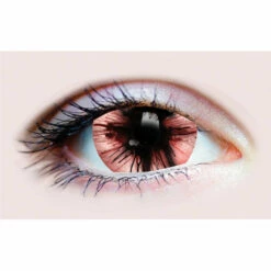 Doom Primal Costume Contact Lens 15.2 Mm Mini Scleral