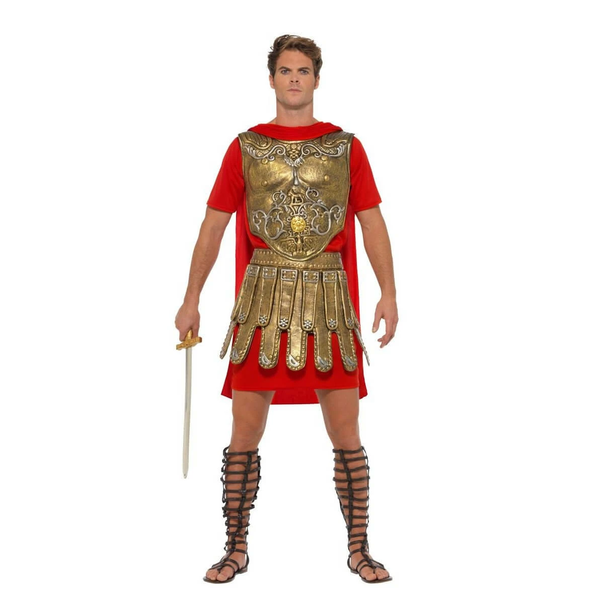 Economy Roman Gladiator Costume - Smiffys 3 Economy Roman Gladiator Costume - Smiffys