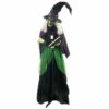 Animated Witch With Book 183cm Halloween Prop -Smiffys Shop FD0235 Animated witch with book cr