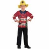 AMSCAN Firefighter Child's Sustainable Costume -Smiffys Shop FirefighterChildSustainableCostume.cr 69858636 665a 4f9a 99ba acc5d2da7270