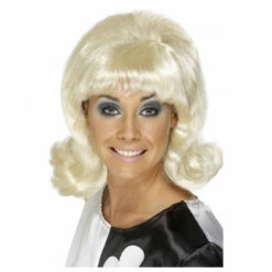 Smiffys Flick-Up Wig - Blonde