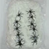 Giant Spider Web With 12 Spiders 240 Gm - Dr Toms -Smiffys Shop GiantSpiderWebwith12Spiders240gmDrToms.cr