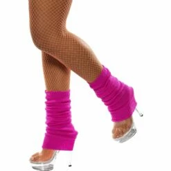 Smiffys Fluro Pink Legwarmers