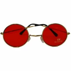 Lennon Glasses - Red