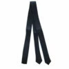 Skinny Black Necktie -Smiffys Shop Mens Skinny Black Tie Fancy Dress Costume cropped