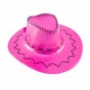Metallic Hot Pink Cowboy Hat -Smiffys Shop MetallicHotPinkCowboyHat.cr