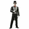 Mexican Day Of The Dead Graveyard Groom - Hire -Smiffys Shop Mexican Day of the Dead Graveyard Groom Fancy Dress Costume Hire cropped