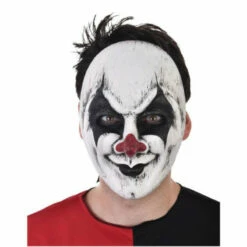 Haunted Clown Face Mask