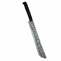 Machete W/Blood Droplets 75cm