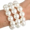 3 Strand Pearl Bracelet -Smiffys Shop Pearl Bracelet 3 strand cropped