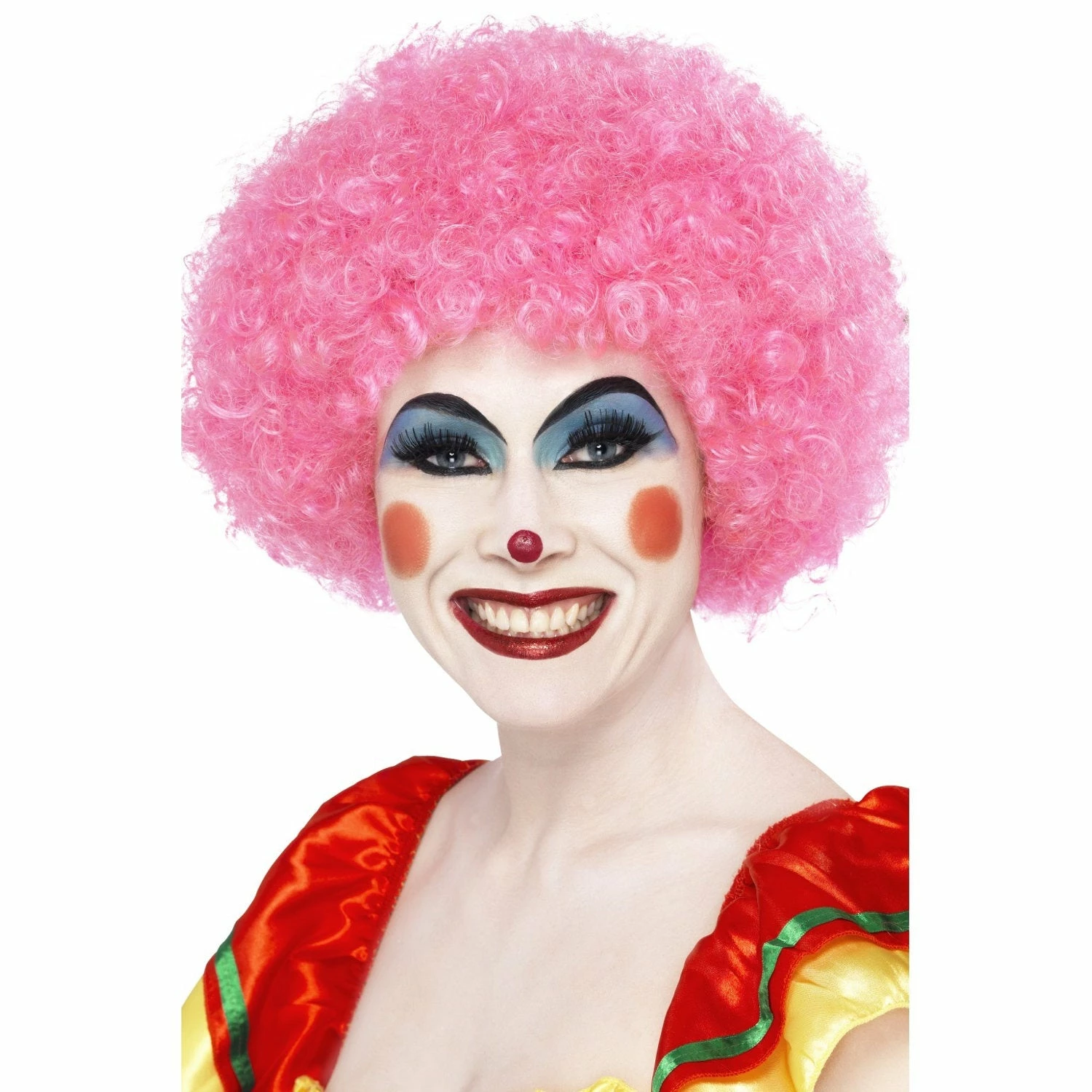 Smiffys Crazy Pink Clown Wig 3 Smiffys Crazy Pink Clown Wig