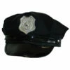 Police Cap USA Black 2 Police Cap USA Black -Smiffys Shop Police Cap USA Black