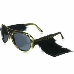 Rock N Roll Glasses With Sideburns