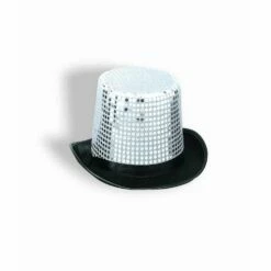 Silver Sequin Top Hat - Forum