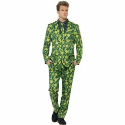St Patrick's Day Shamrock Suit Costume - Hire