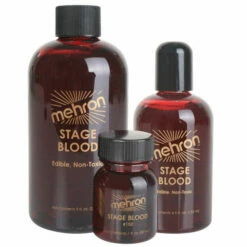 Stage Blood - Bright Red With Brush 30ml