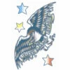 Tinsley FX Temp Tattoo - 1950 Eagle -Smiffys Shop Tinsley Transfers 1950s Vintage Eagle cropped