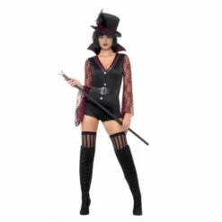 Smiffys Sexy Women's Vampire Costume - Fever