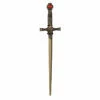Wizard Sword Gold With Rubies -Smiffys Shop Wizard Sword Gold