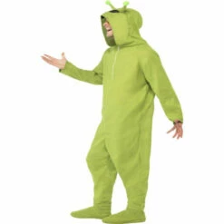 Smiffys Alien Onesie Costume - Adult -Smiffys Shop alien costume mens onesie side cr