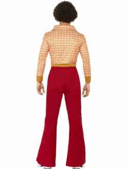 Smiffys Authentic 70's Guy Costume -Smiffys Shop authentic 70s guy costume fancy dress brisbane back