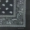Black Paisley Cowboy Bandana -Smiffys Shop bandana black