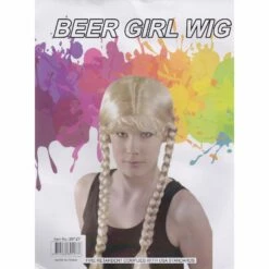 Beer Girl Blonde Plaits Wig