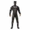 Black Panther Deluxe Costume With Muscle Chest-Adult -Smiffys Shop black panther deluxe costume adult 820992 shop brisbane cr