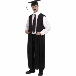 Smiffys Black Teachers Gown