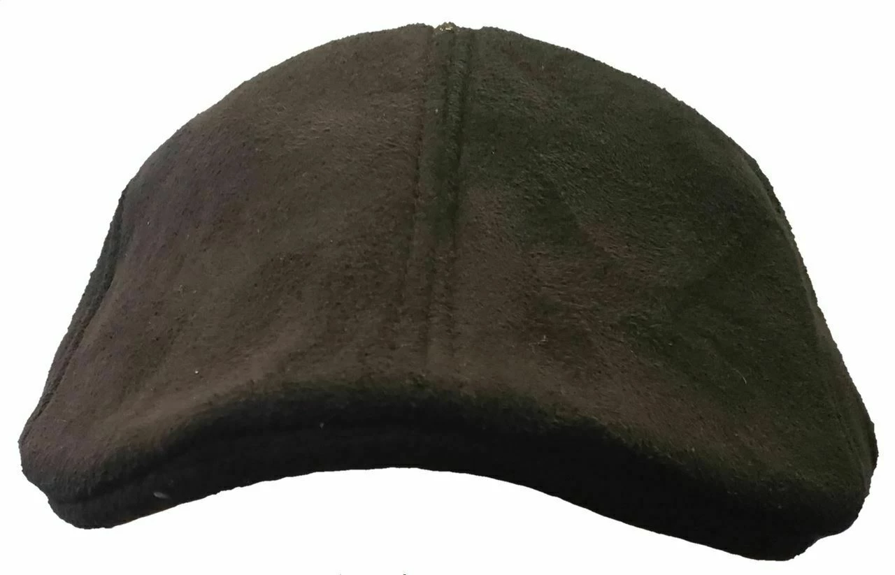 Black Suede Peaky Blinders Cap 4 Black Suede Peaky Blinders Cap - Image 2