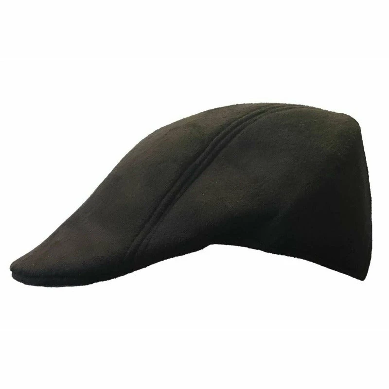 Black Suede Peaky Blinders Cap 3 Black Suede Peaky Blinders Cap