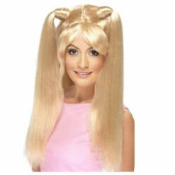 Smiffys Blonde Baby Power Wig