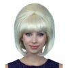 Wig-Blonde 60s Beehive -Smiffys Shop blonde beehive cropped
