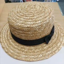 Straw School Hat