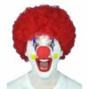 Red Curly Clown Wig -Smiffys Shop clown red cropped