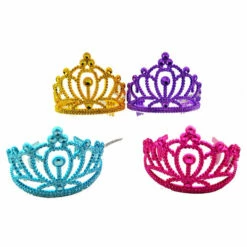 Colourful Tiara - 4 Asst Colours