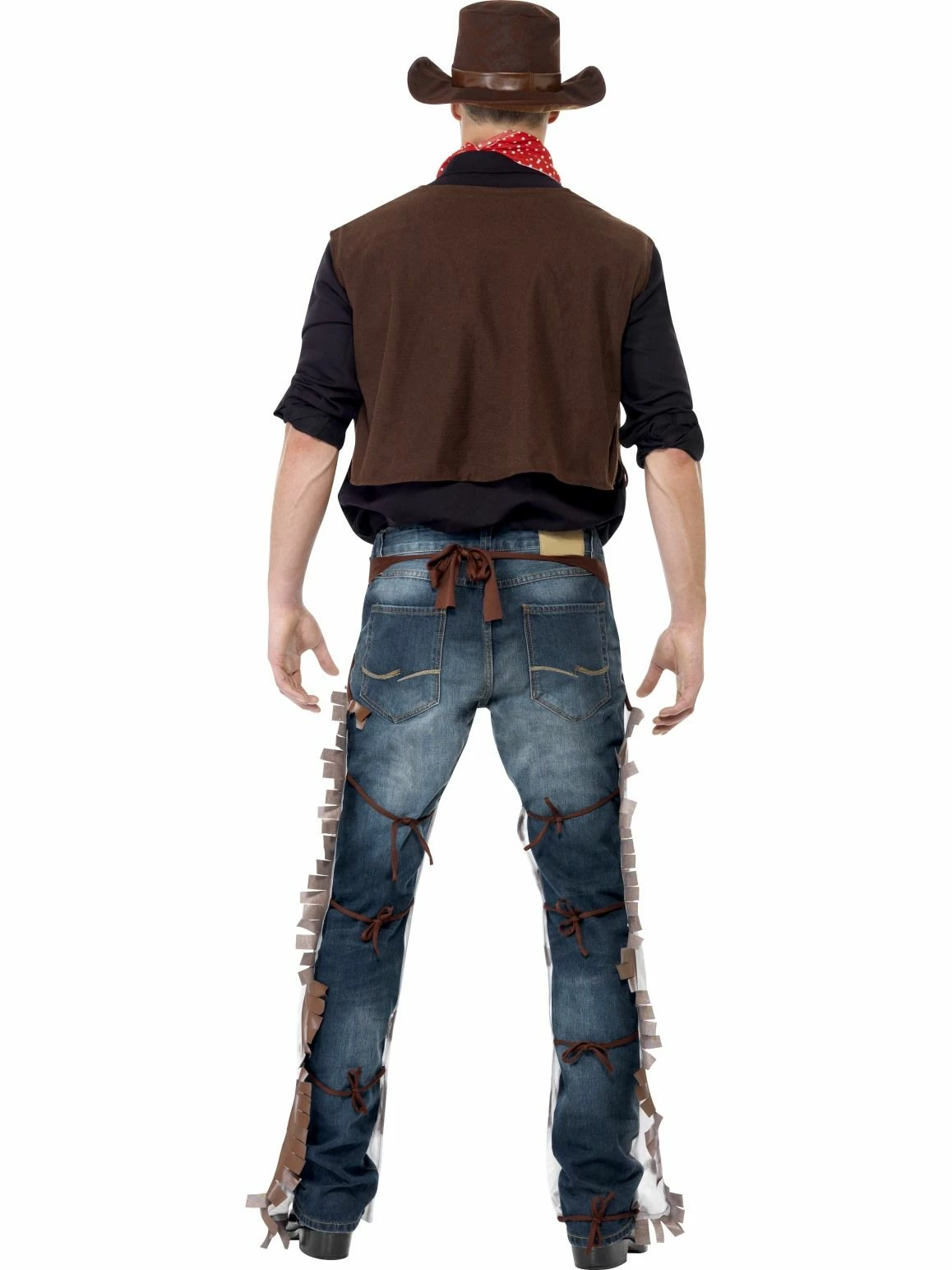 Smiffys Rodeo Cowboy Costume-Mens 4 Smiffys Rodeo Cowboy Costume-Mens - Image 2