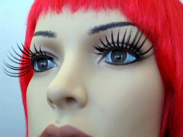 Eyelashes-Spidery Long-Black 3 Eyelashes-Spidery Long-Black