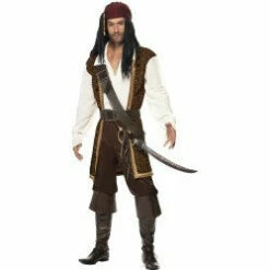 Smiffys High Seas Pirate Mens Costume