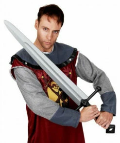 Long Sword With Black Handle