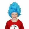 Creepy Thing Blue Wig - Child -Smiffys Shop creepy blue thing wig child fancy dress costumes brisbane cr