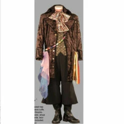 Deluxe Wacky Hatter Mens Costume - Hire