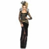 Deluxe Leg Avenue Evil Queen -Smiffys Shop evil queen deluxe leg avenue front 85462 cr